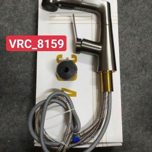 VÒI RỬA BÁT DÂY RÚT VRC_8159 MÀU XÁM TITAN