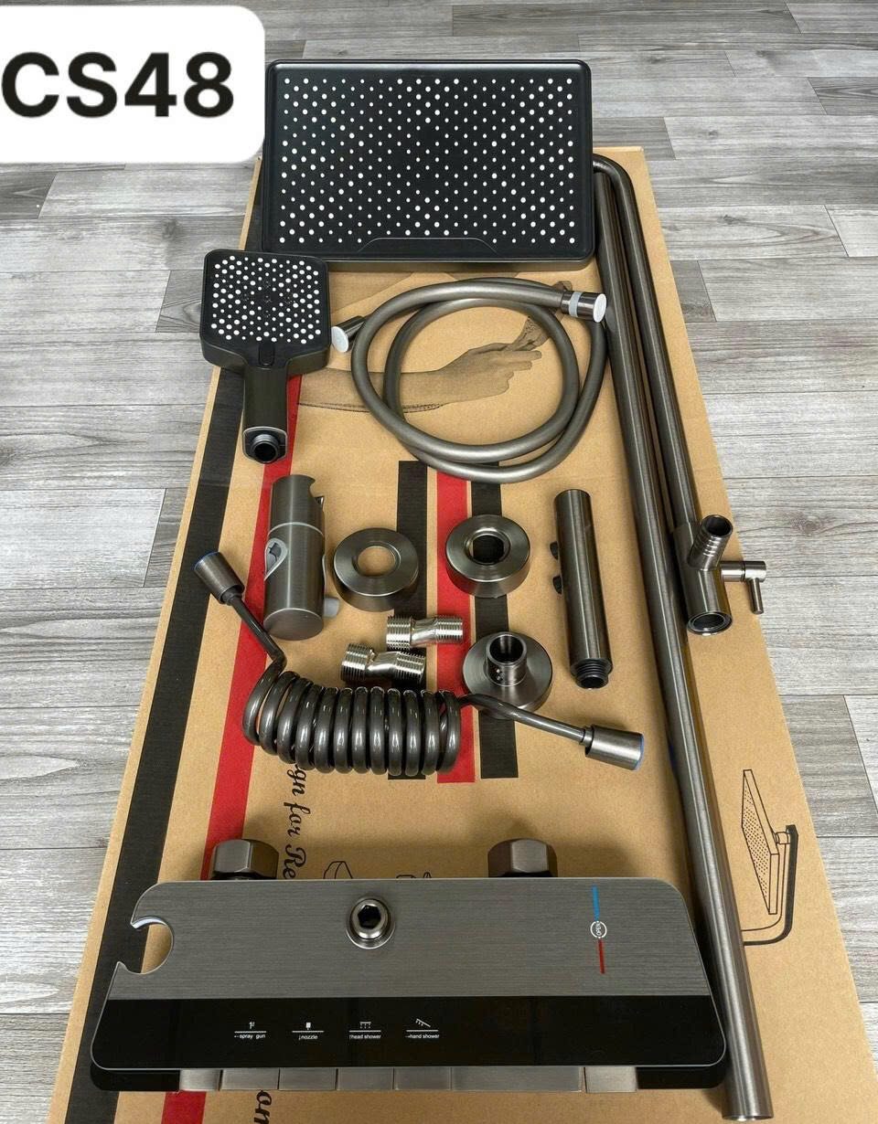 SEN CÂY TẮM ĐỨNG PIANO CS48 MÀU XÁM TITAN